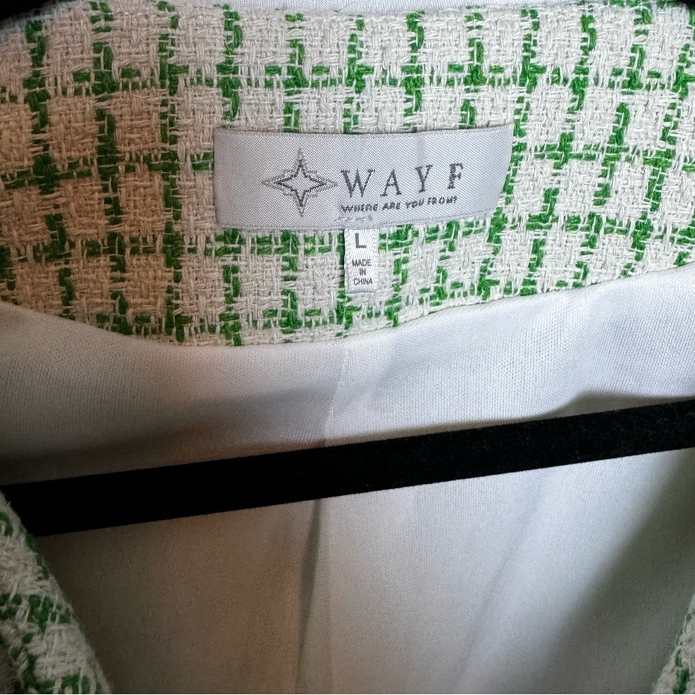 WAYF Where Are You From Cropped Jacket Size L - Picture 5 of 16